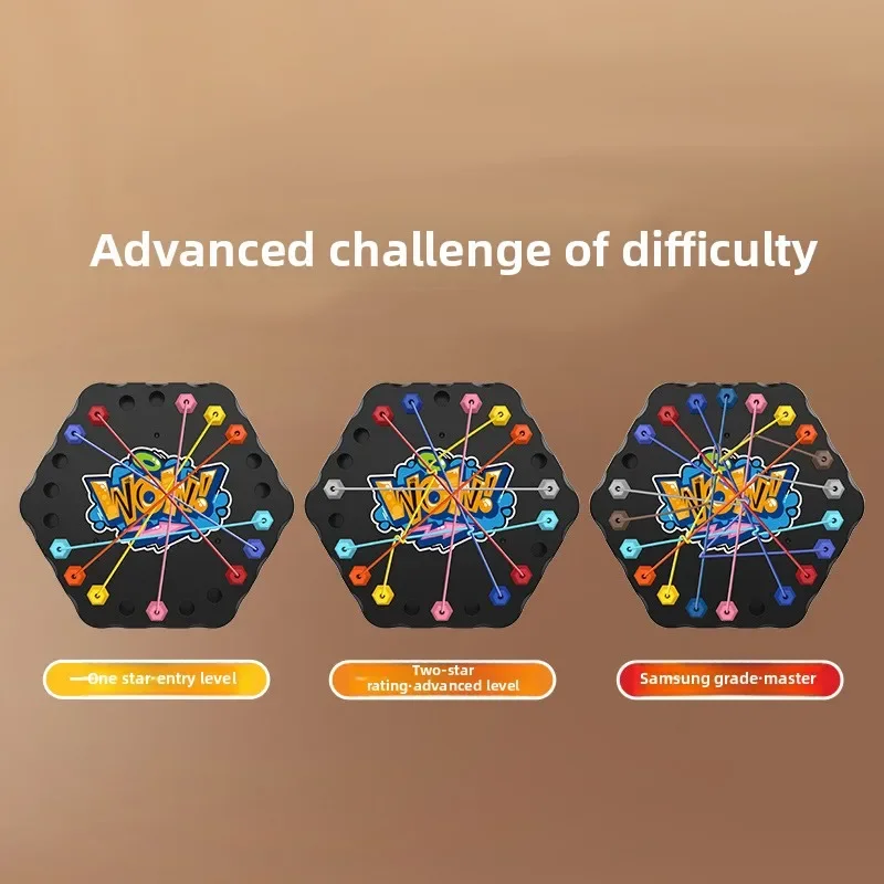 Rope Tangle Challenge Puzzle Game - Advanced Challenge of Difficulty