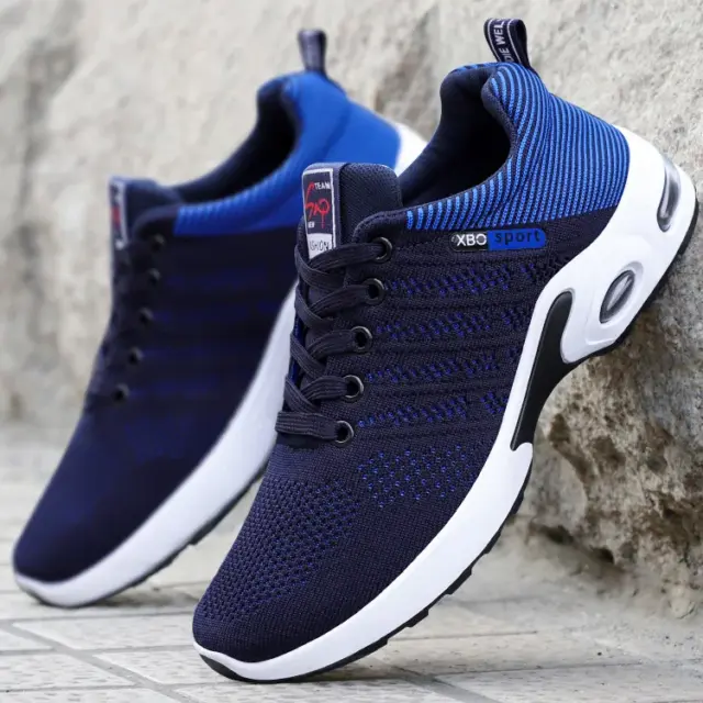Men's Casual Sneakers Breathable Mesh Lace Up Versatile Lightweight Soft Sole Daily Walking Running Footwear For Outdoor Wear - AliExpress 322