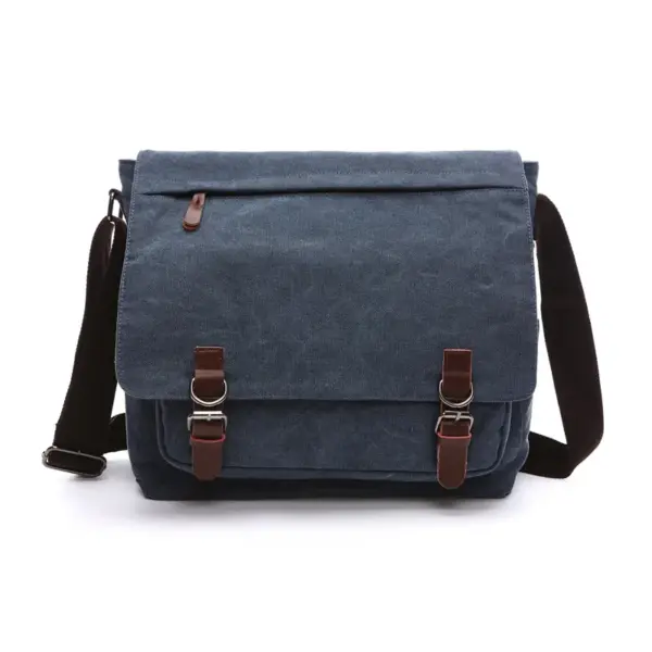 Vintage Bag Canvas Laptop Shoulder Bag Messenger Bag Men Casual Crossbody Bags School Bookbag - AliExpress