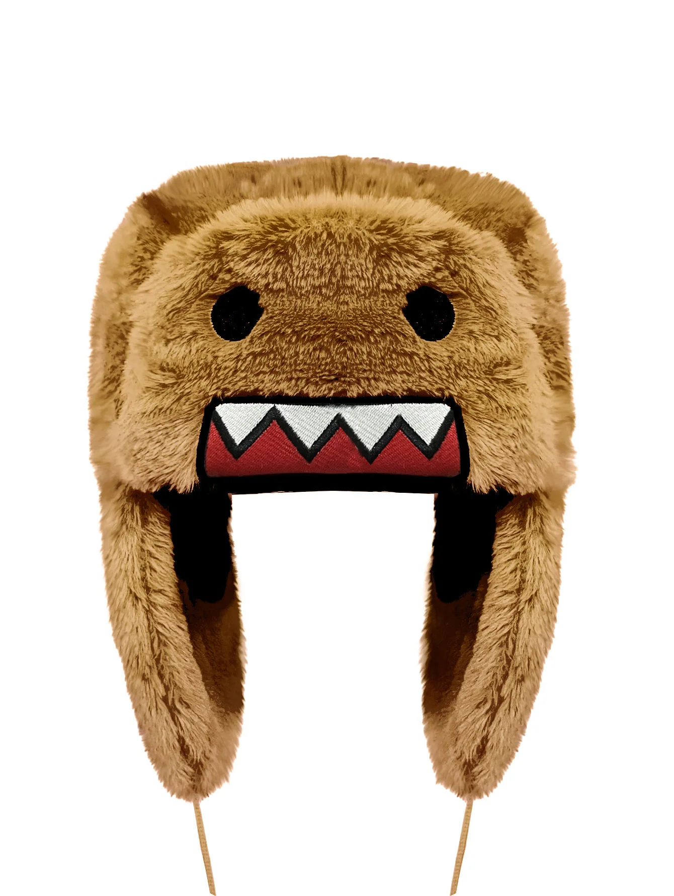 Cartoon Winter Bomber Hat - Brown