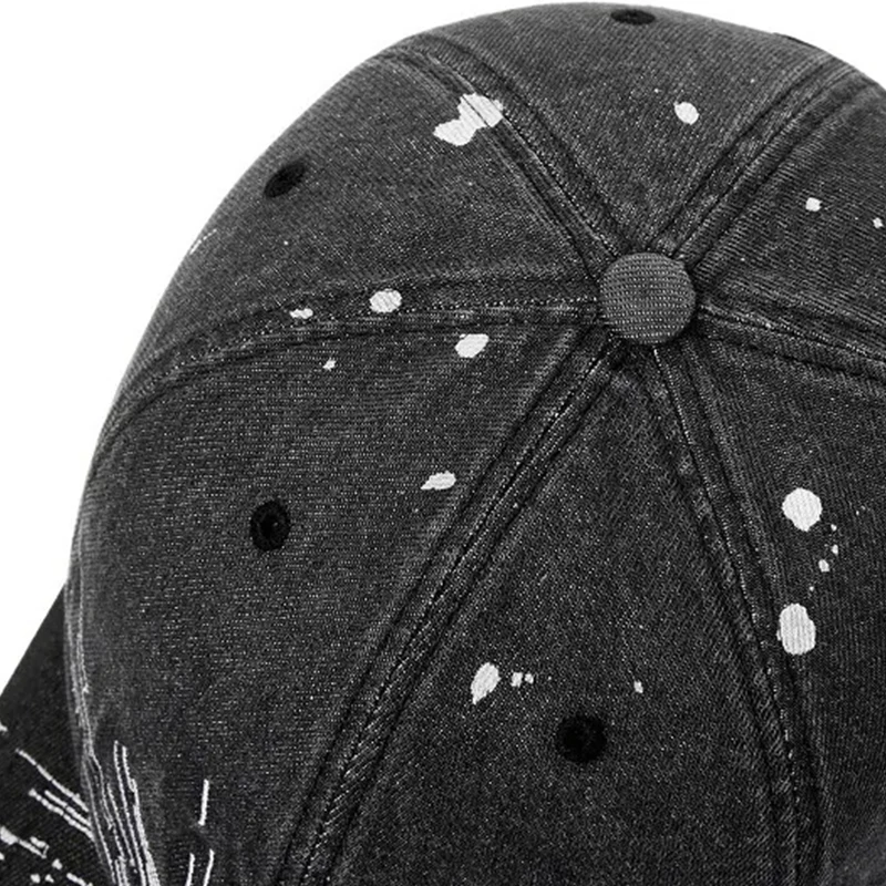 Embroidered Washed Baseball Cap Embroidered Washed Baseball Cap
